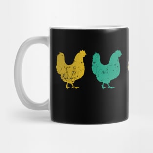 Retro Chicken Mug